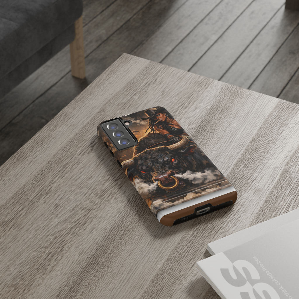 Phone Case — 'Hold My Beer' Bull Rider Tough Western iPhone Case
