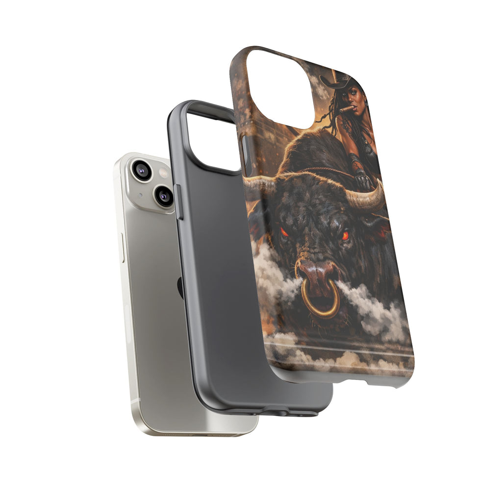 Phone Case — 'Hold My Beer' Bull Rider Tough Western iPhone Case