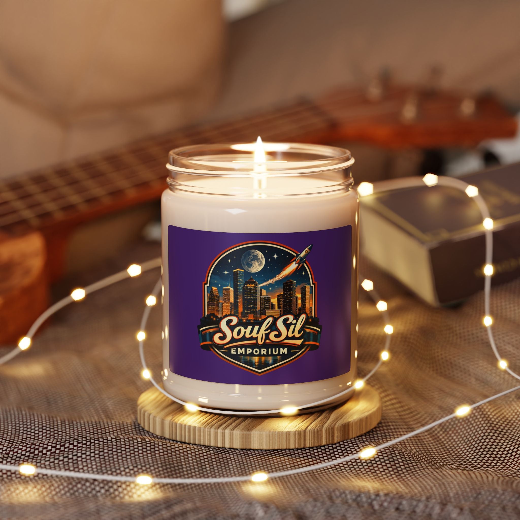 Souf Sil Emporium Logo Candle | Scented Soy Candle 9oz