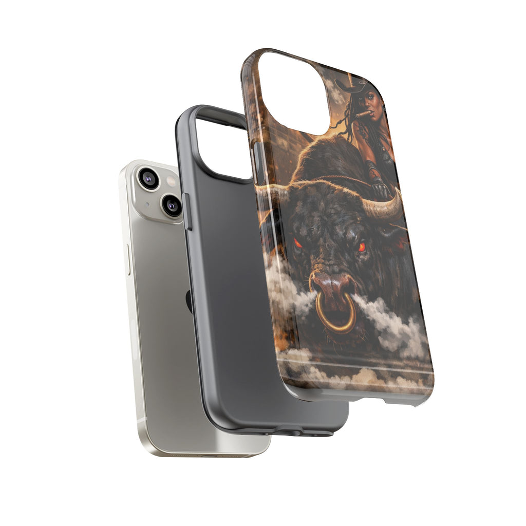 Phone Case — 'Hold My Beer' Bull Rider Tough Western iPhone Case