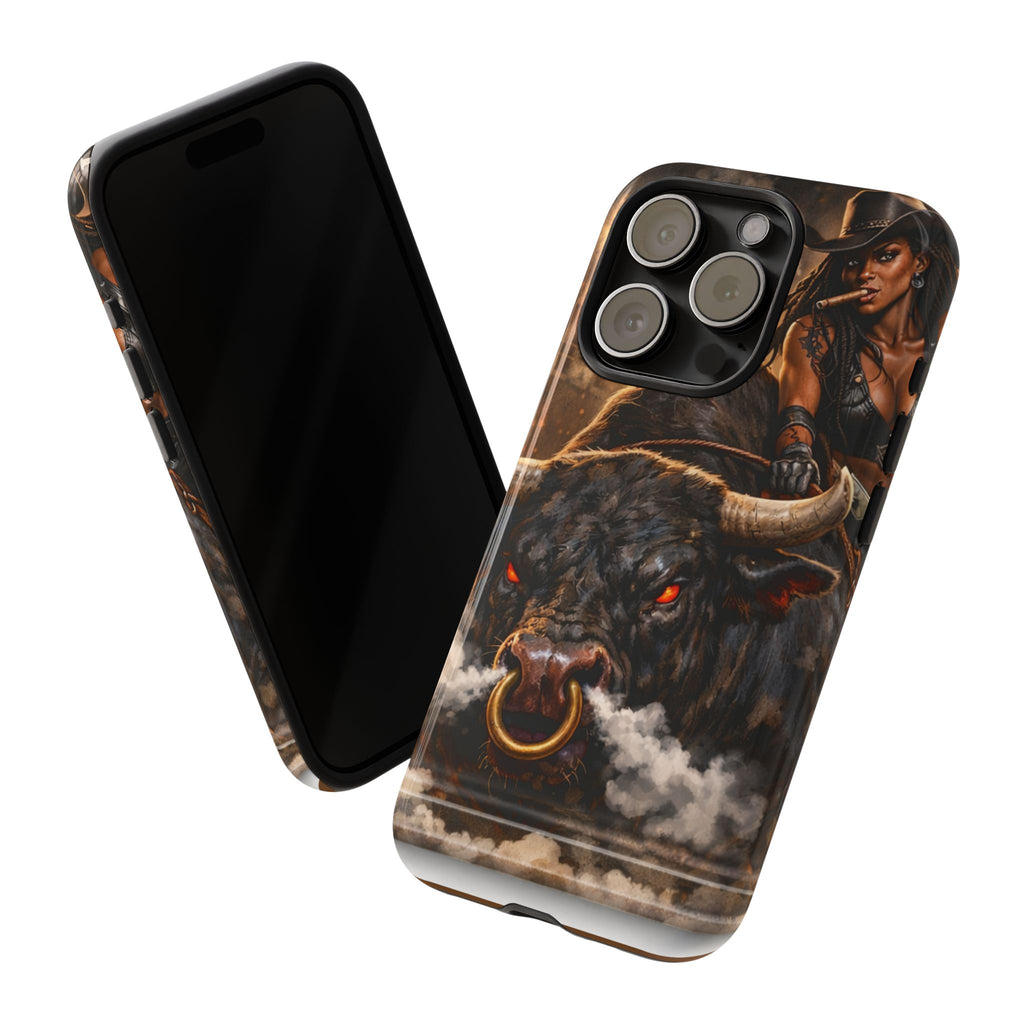 Phone Case — 'Hold My Beer' Bull Rider Tough Western iPhone Case