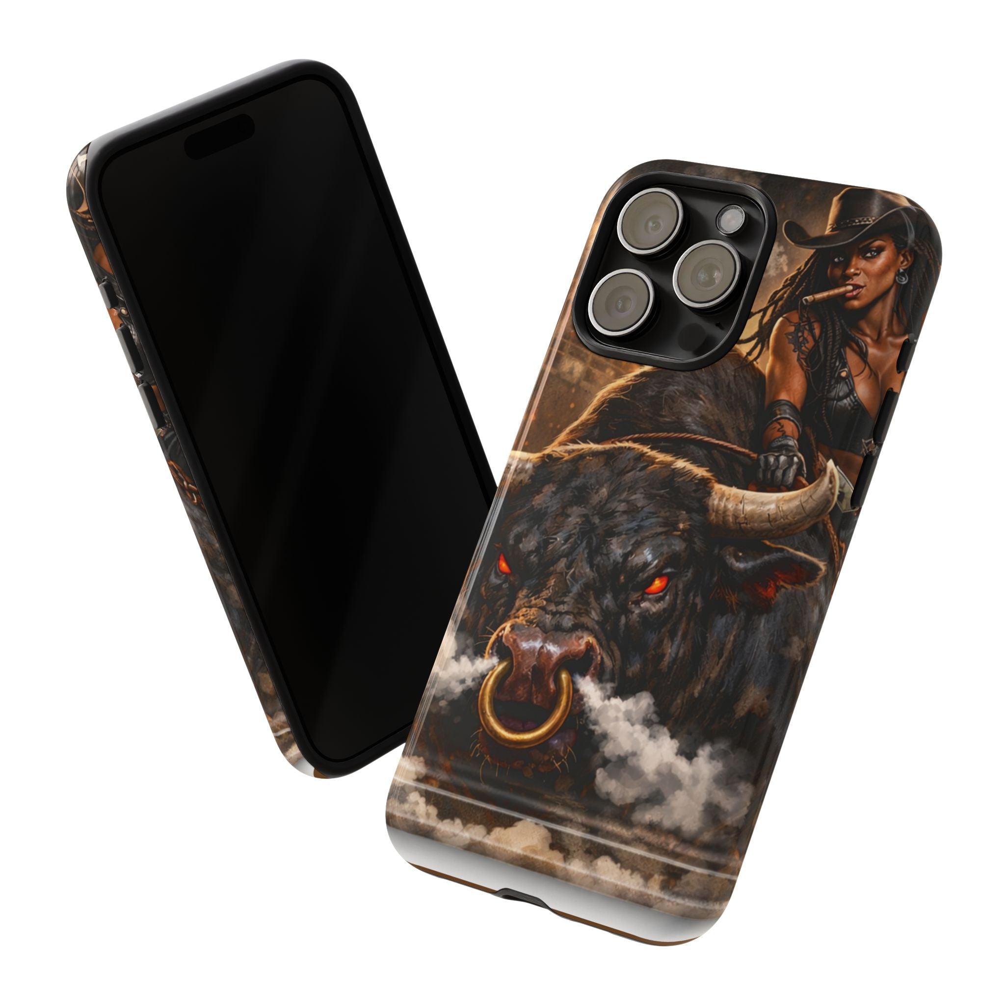 Phone Case — 'Hold My Beer' Bull Rider Tough Western iPhone Case