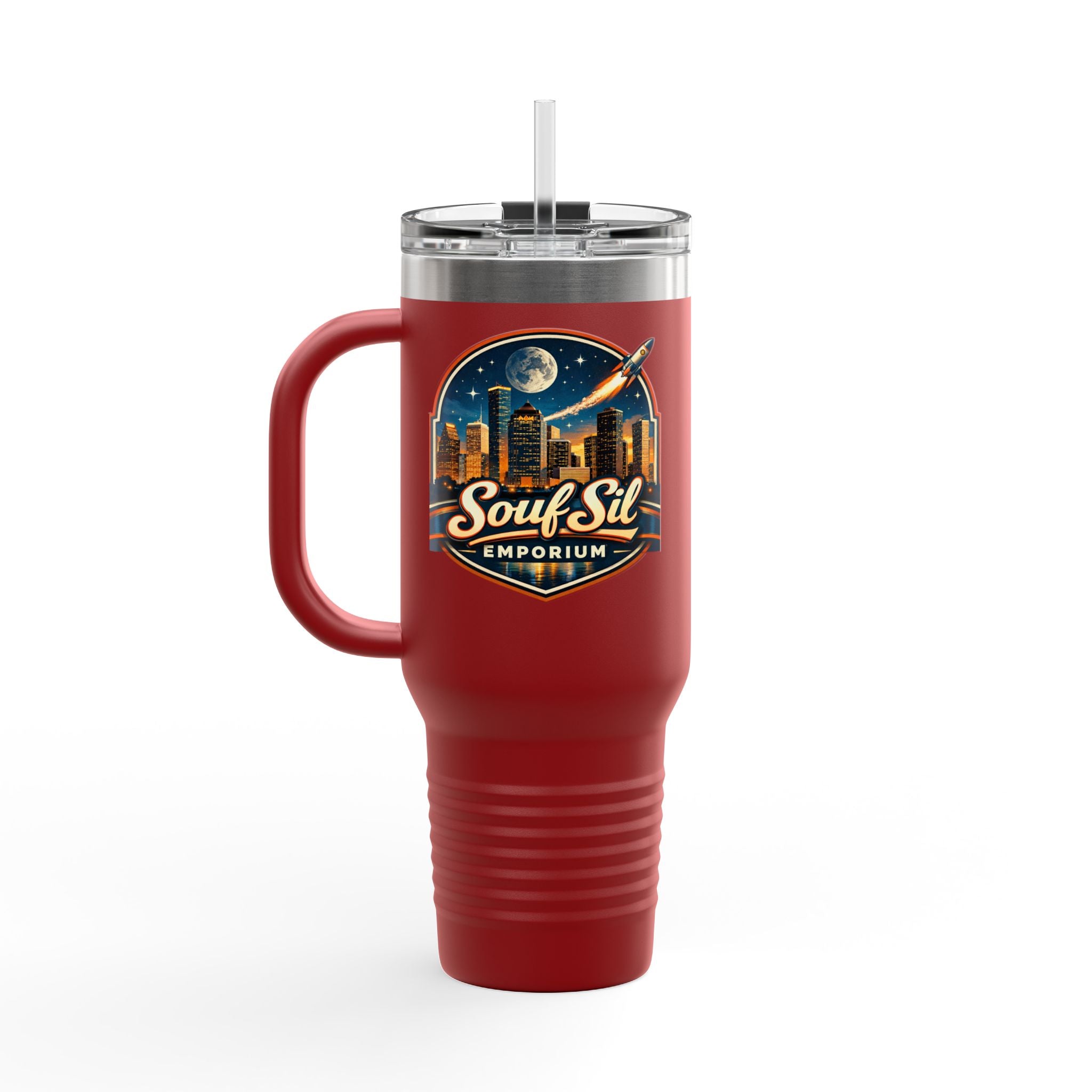 We Are A Team design 40oz Travel Mug | Teamwork Graphic