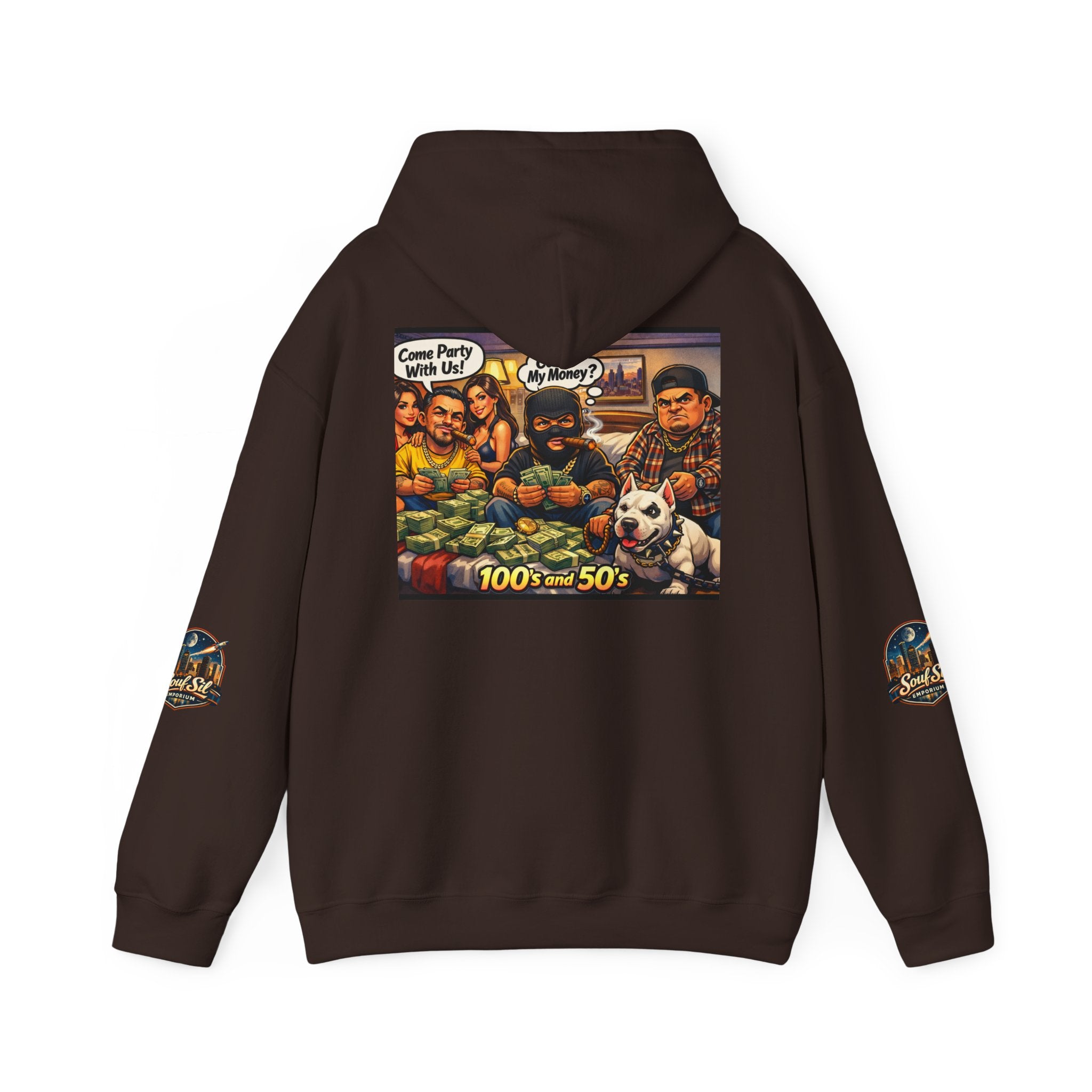 Hoodie | 100s and 50s Vintage Illustration