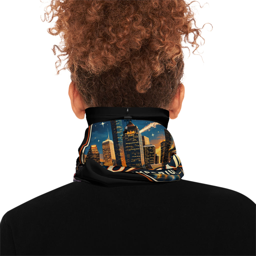 Smooth Operator Neck Gaiter — Winter Drawstring Face Mask