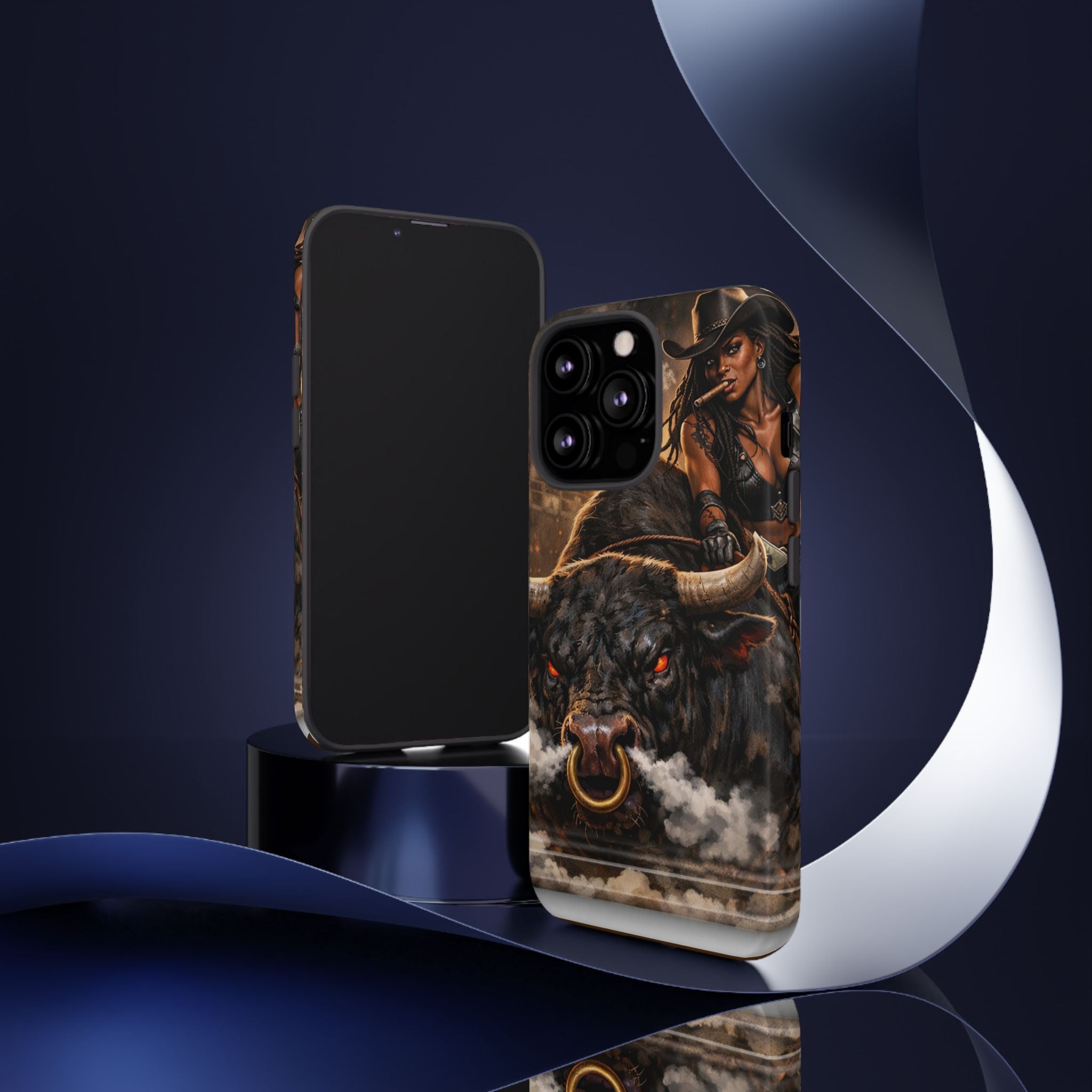 Phone Case — 'Hold My Beer' Bull Rider Tough Western iPhone Case