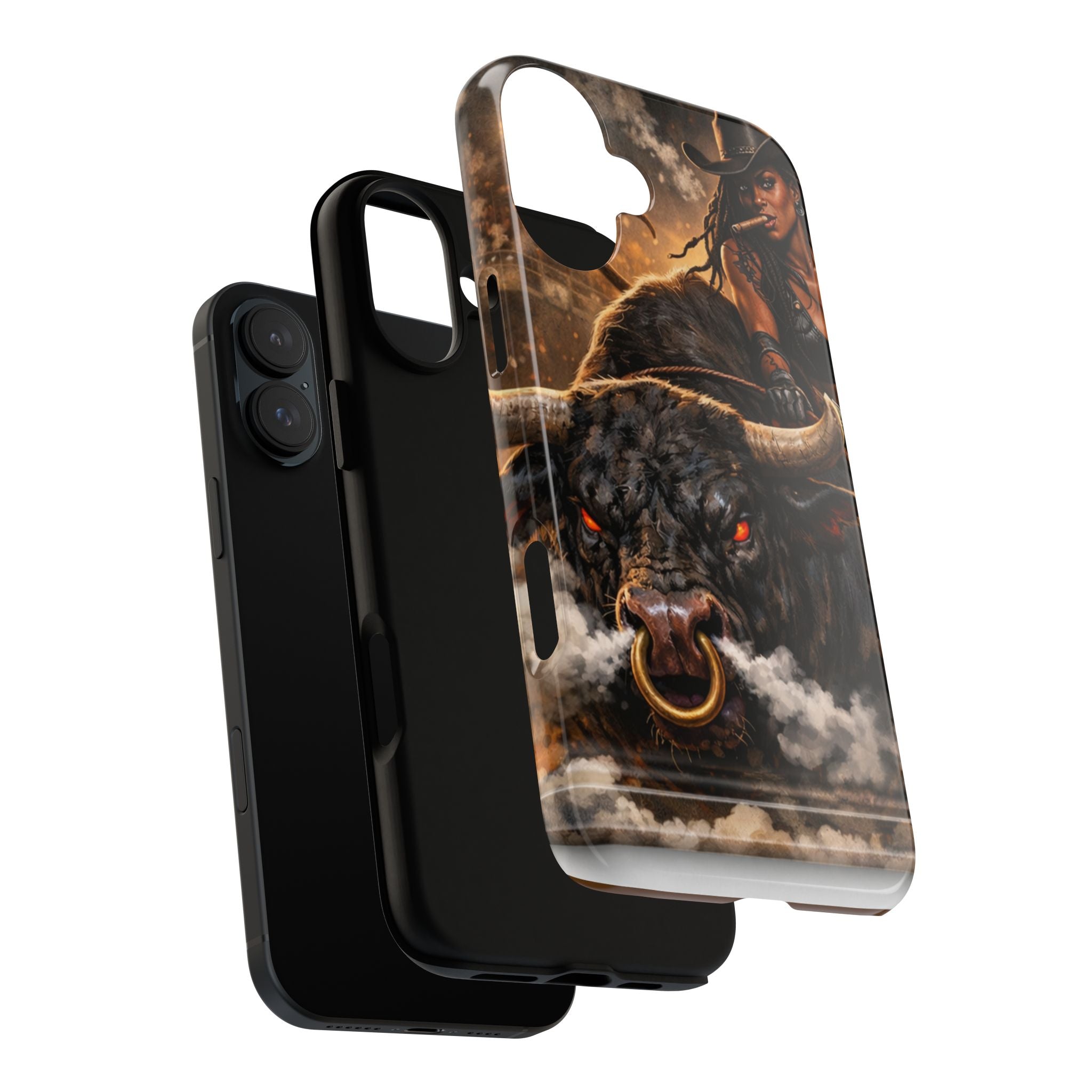 Phone Case — 'Hold My Beer' Bull Rider Tough Western iPhone Case