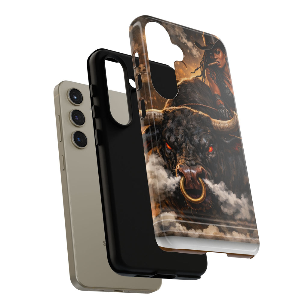 Phone Case — 'Hold My Beer' Bull Rider Tough Western iPhone Case