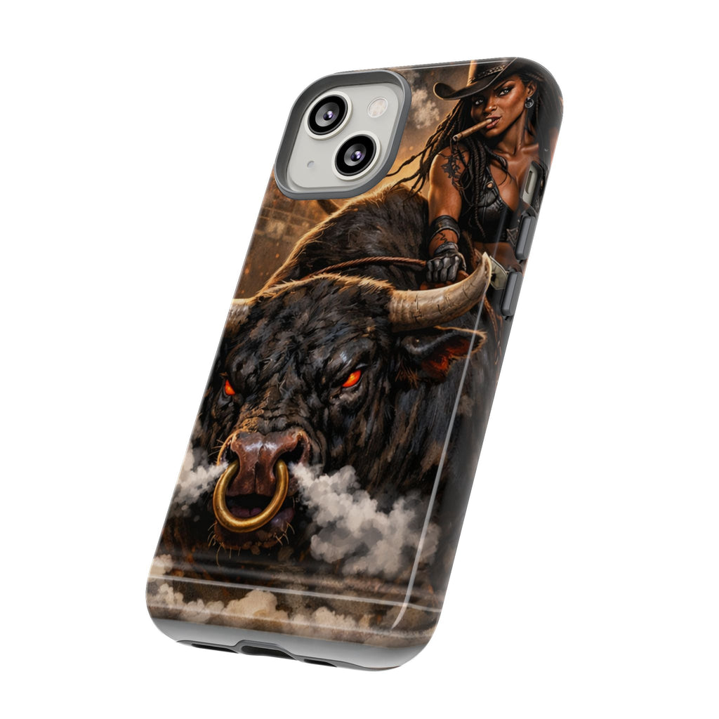 Phone Case — 'Hold My Beer' Bull Rider Tough Western iPhone Case