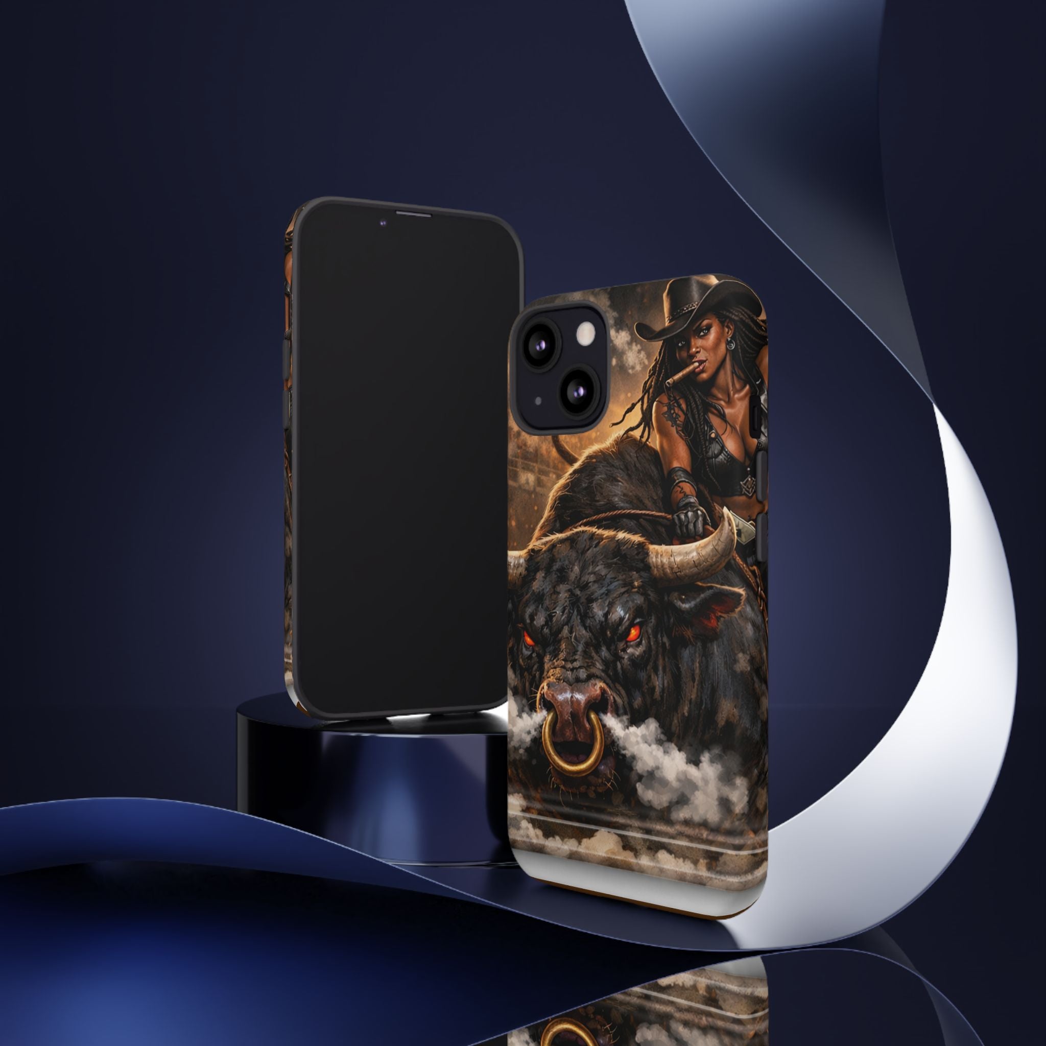 Phone Case — 'Hold My Beer' Bull Rider Tough Western iPhone Case
