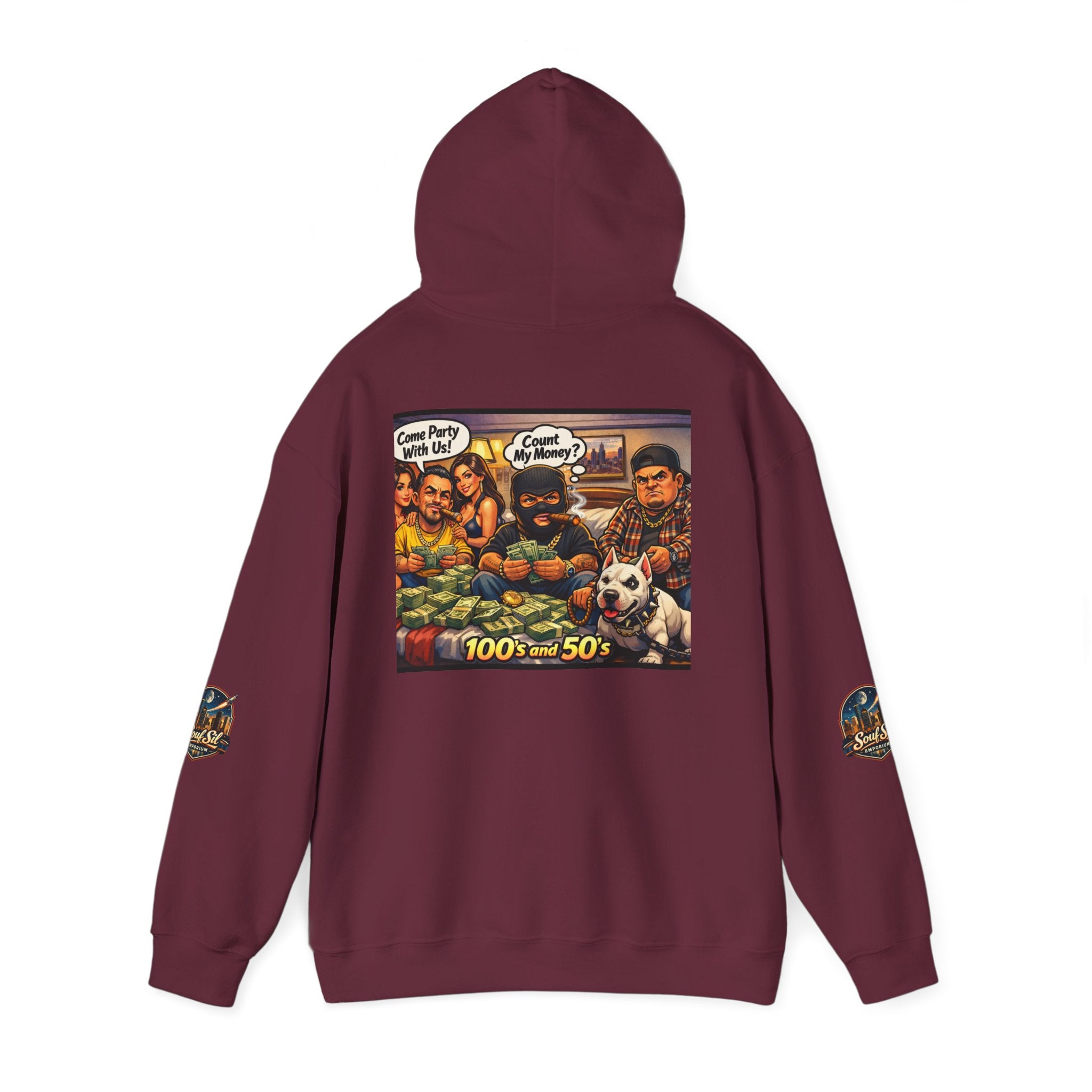 Hoodie | 100s and 50s Vintage Illustration