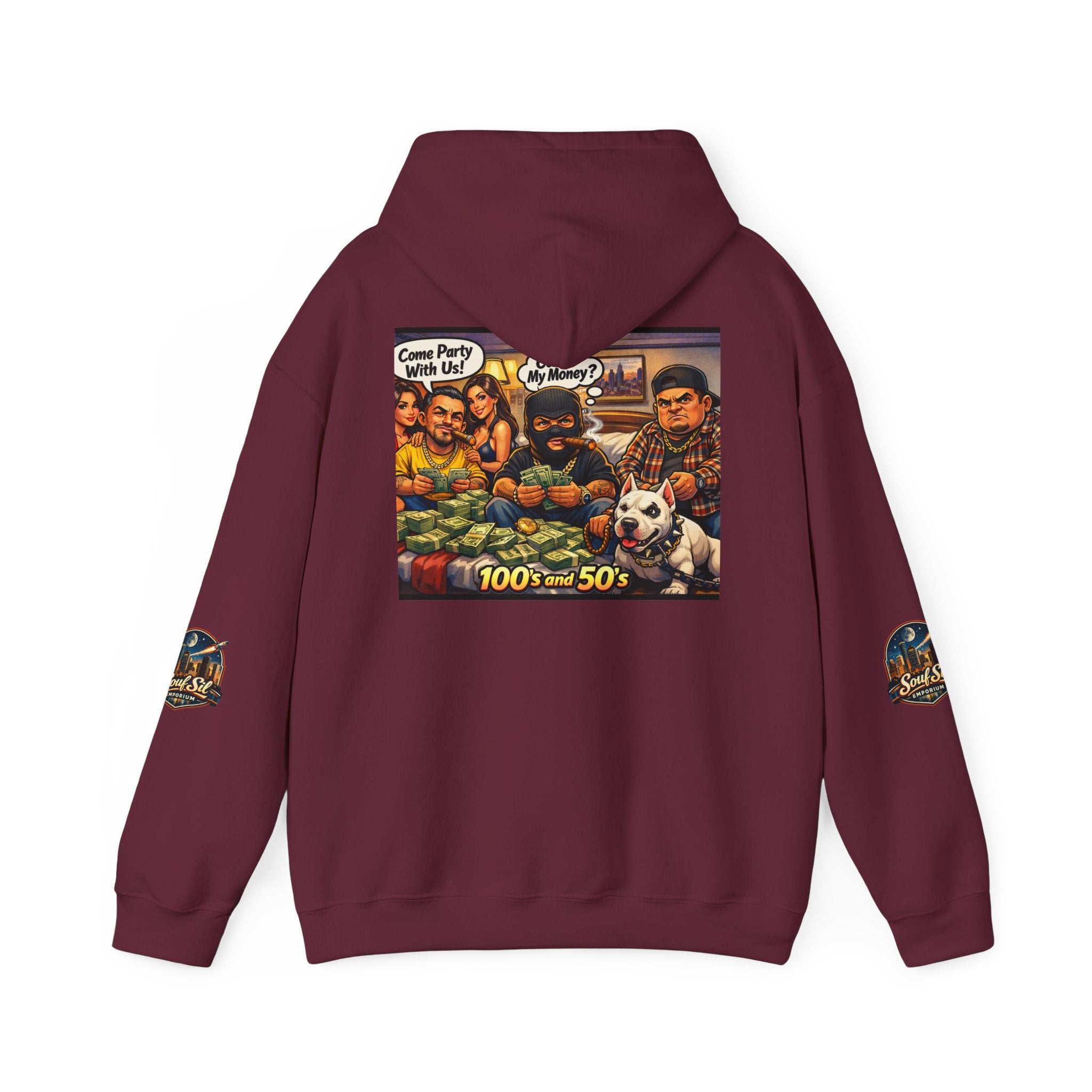 Hoodie | 100s and 50s Vintage Illustration