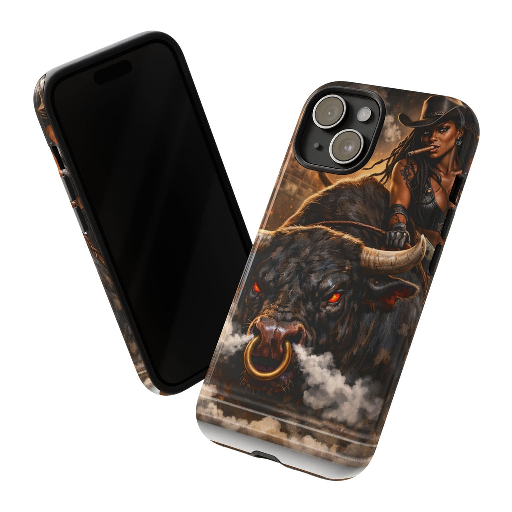 Phone Case — 'Hold My Beer' Bull Rider Tough Western iPhone Case
