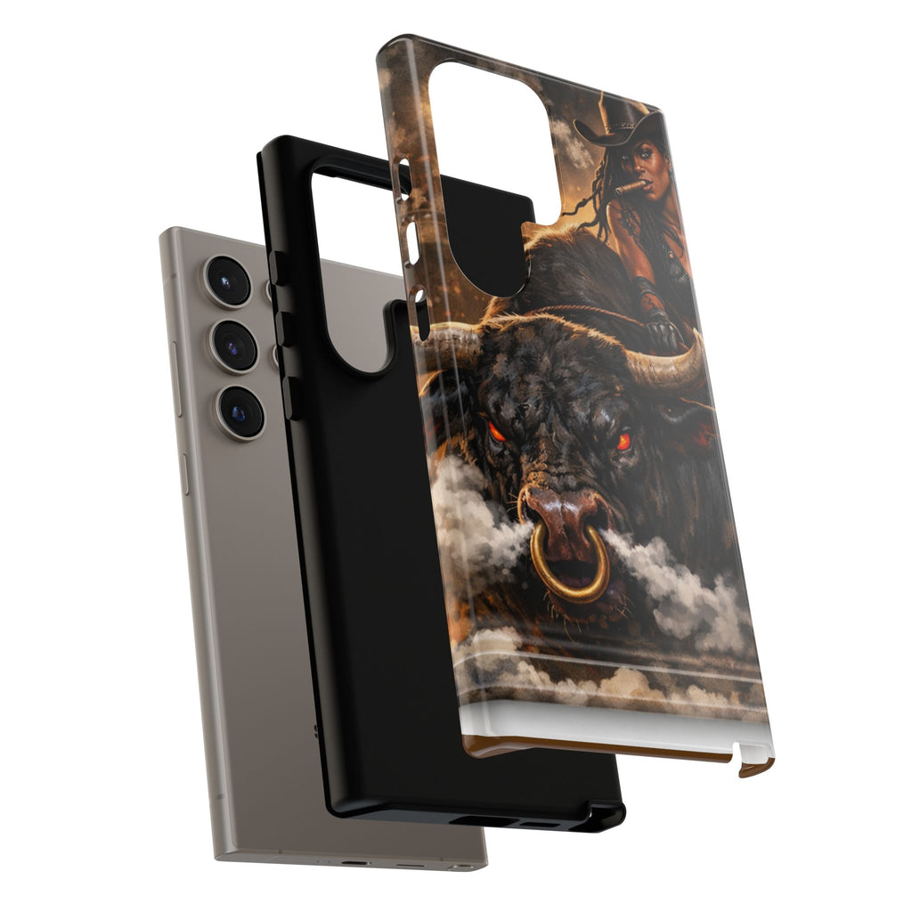 Phone Case — 'Hold My Beer' Bull Rider Tough Western iPhone Case
