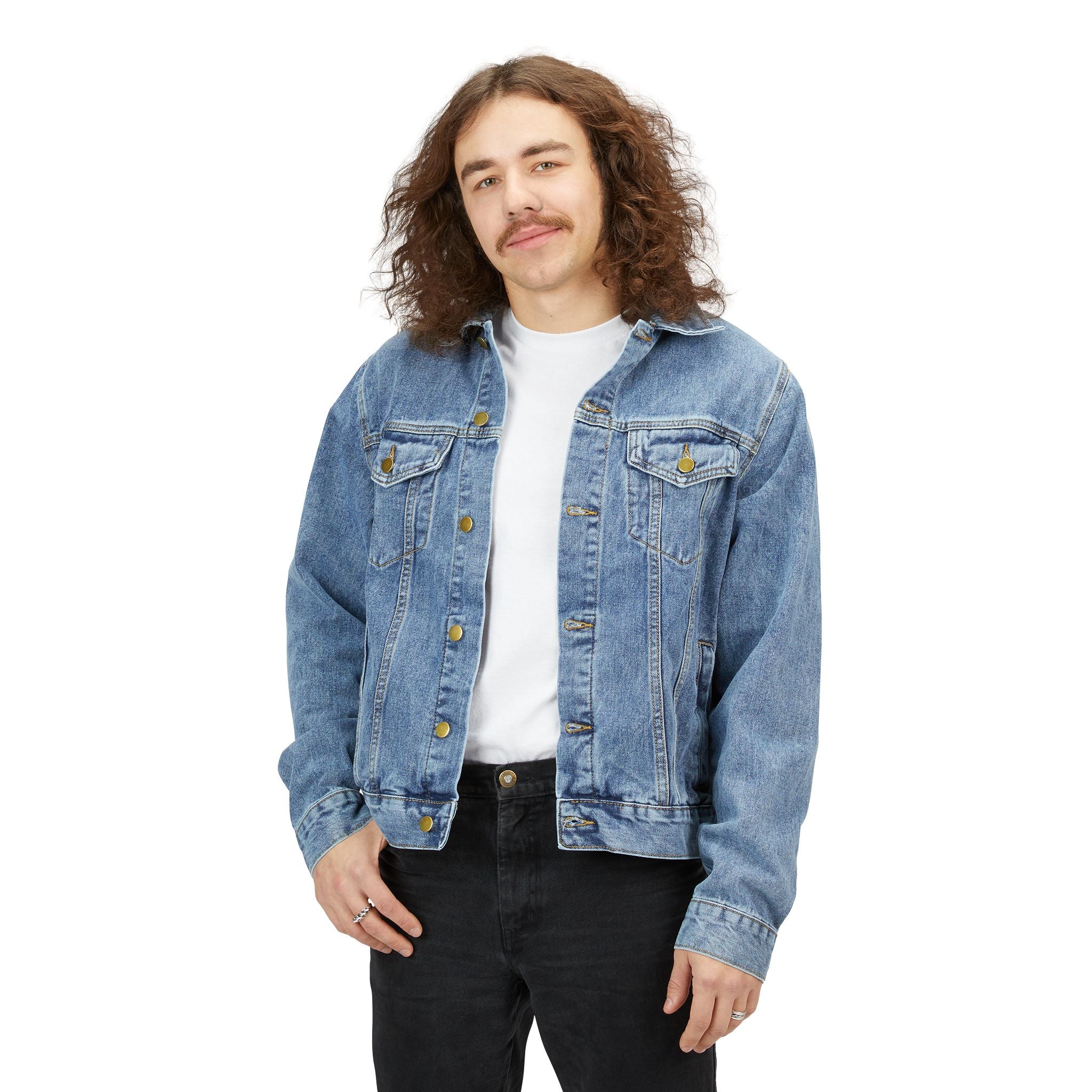 Denim Jacket — 'Coast To Coast' Retro Back Patch