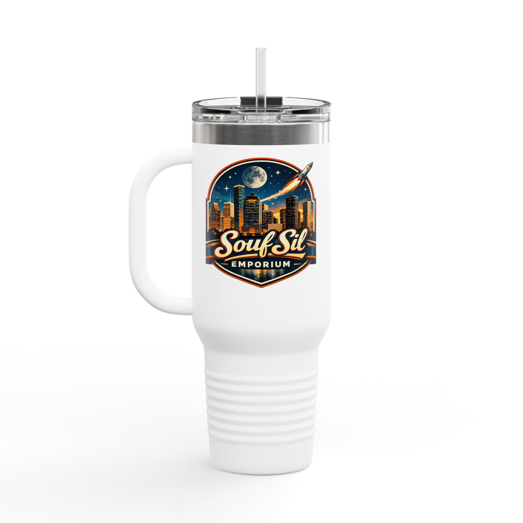 We Are A Team design 40oz Travel Mug | Teamwork Graphic