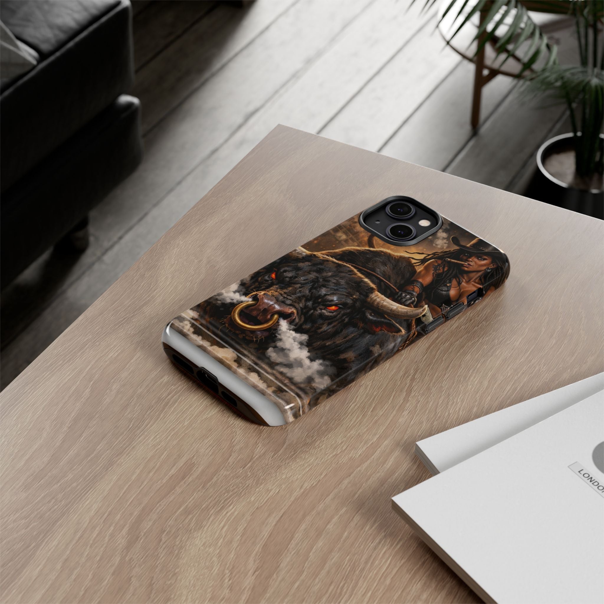 Phone Case — 'Hold My Beer' Bull Rider Tough Western iPhone Case
