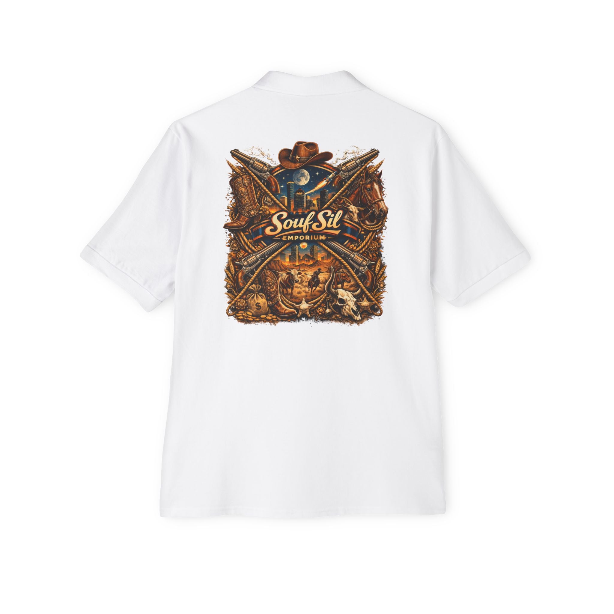 Men's Polo — Souf Sil Cowboy