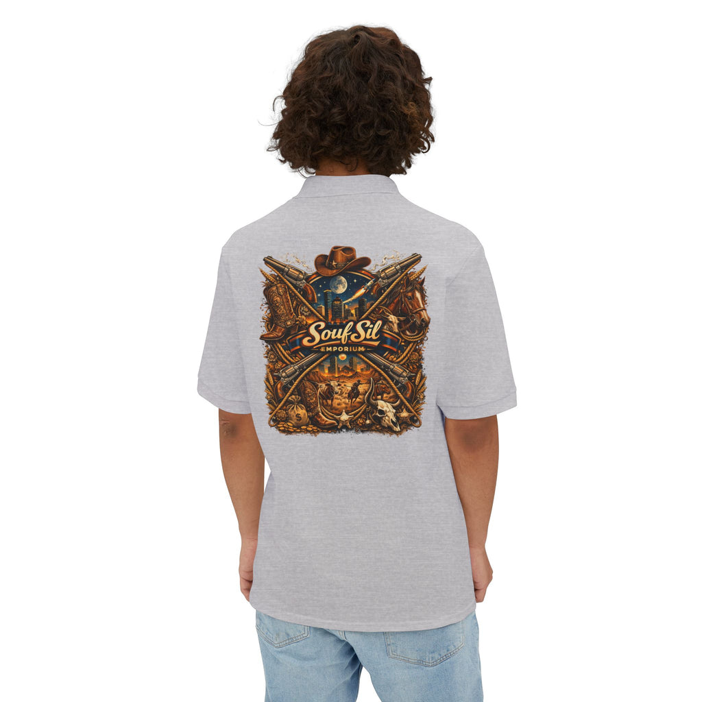 Men's Polo — Souf Sil Cowboy