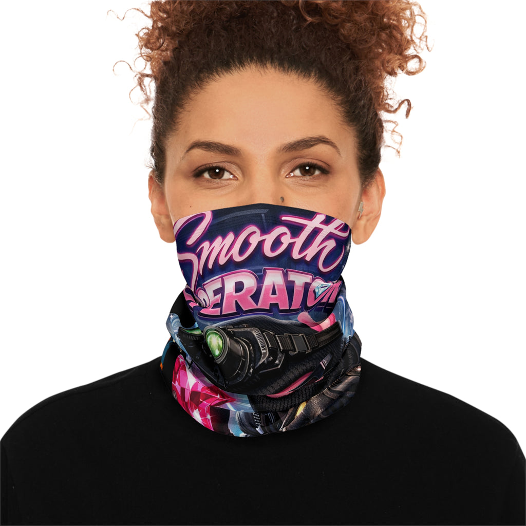 Smooth Operator Neck Gaiter — Winter Drawstring Face Mask
