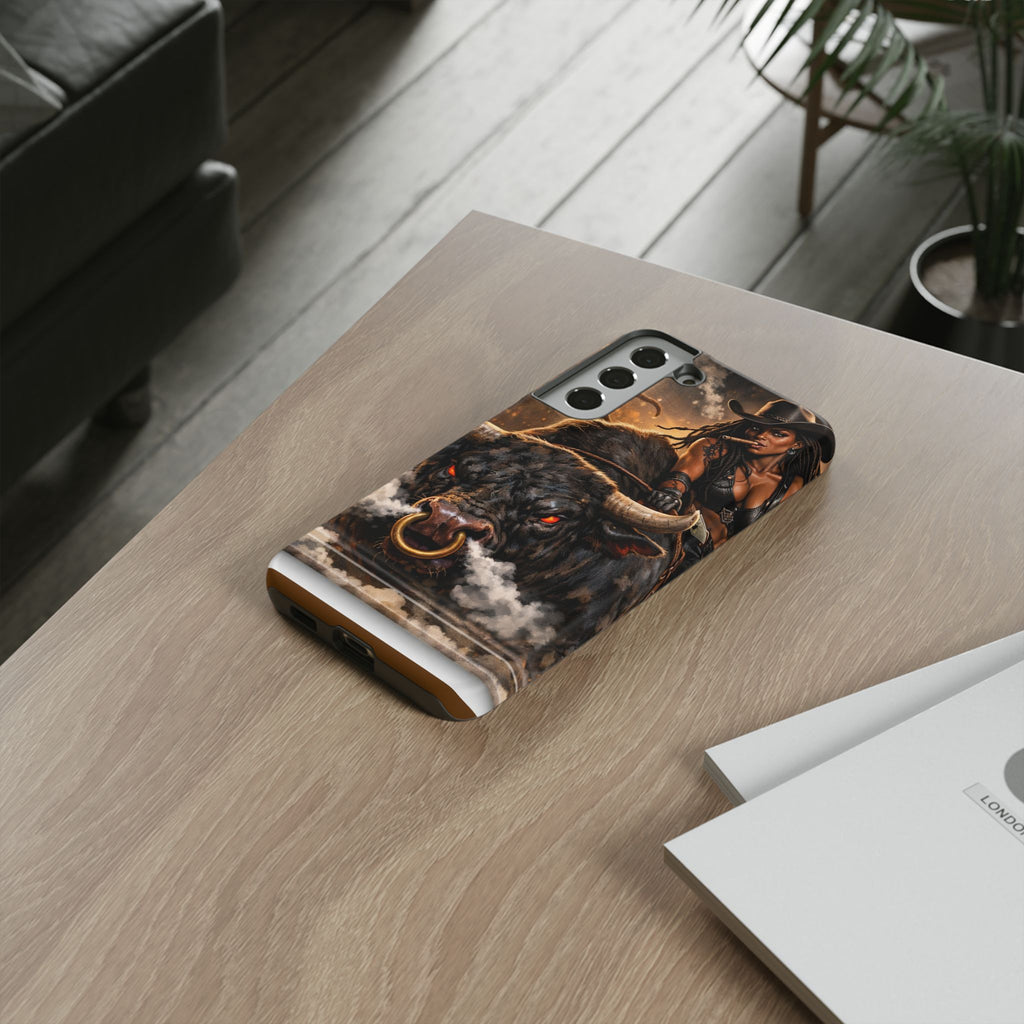 Phone Case — 'Hold My Beer' Bull Rider Tough Western iPhone Case